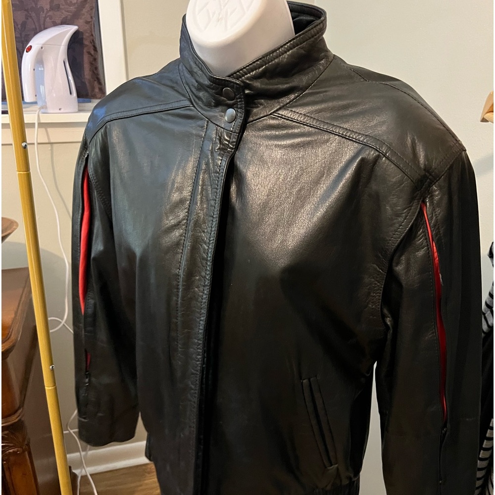 Vintage Michael Hoban Stunning Leather Jacket Women’s Small